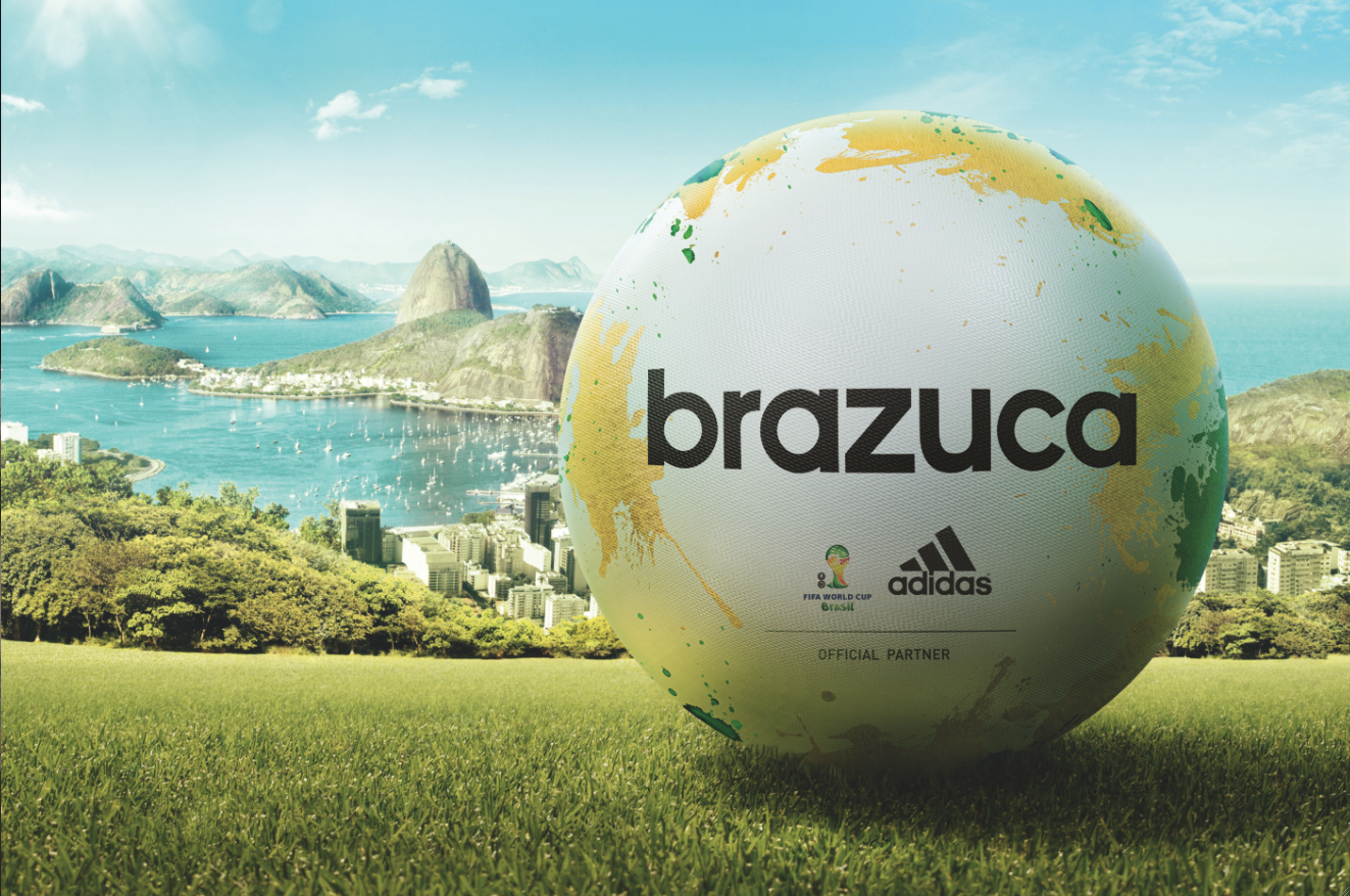 Brazuca Soccer Ball Official Match Ball FIFA World Cup Brazil 2014