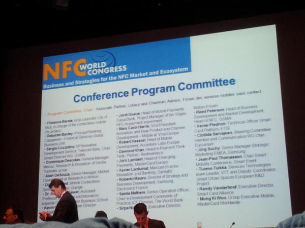 MWCapital's tweet image. Follow it at #NFCWC RT @lesliecasiano: Getting ready for the NFC world congress opening keynote