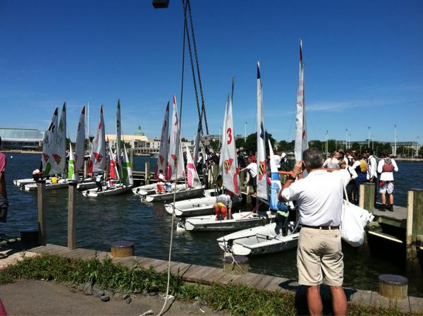 Another season of High School sailing begins..! Come down and see the future of our sport..!
