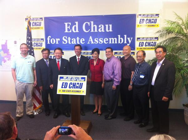 Let's make sure Ed Chau is elected to the 49th Assembly District this November!