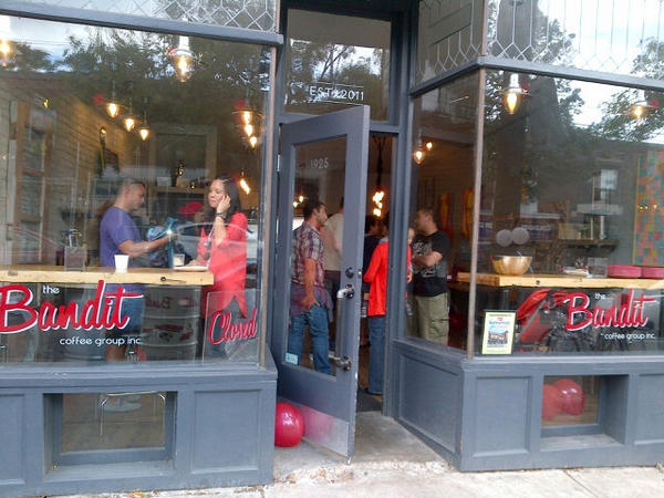 AleenKilislian's tweet photo. yay!! Congratulations!“@BanditCoffeeGrp: Bandit 1 year anniversary party! http://t.co/xAa41g7N”