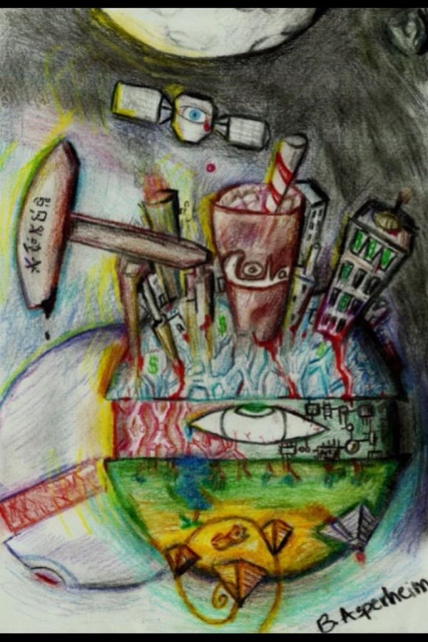 basperheim's tweet image. Finally finished my colored pencil drawing. #2012shift