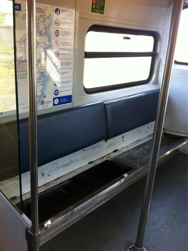 RT @_VillainForHire: Thanks #CityRail for dangerous & poor conditions we put up with as paying customers #cityfail