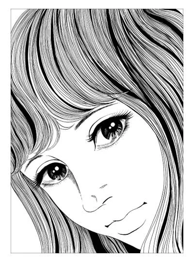"@BLOX2nd: とうとう解禁です!楳恐展先行発売だった「おろち」のB2ポスターが発売中です。原画からの高解像度スキャンされたデータを仕様しております。さすが先生、髪の1本1本をはんぱなく書き込んであるのが良くわかります。 "ほしい