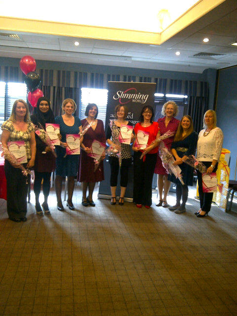 SlimWithVicky's tweet image. Had a fab morning with district finalists of #womanoftheyear. Thanks @SlimmingWorld for a 'job' that I totally love!
