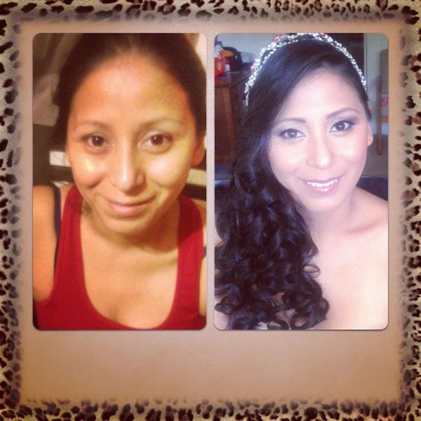 makeupbypachi's tweet photo. Before and After! http://t.co/EgRbyN0m
