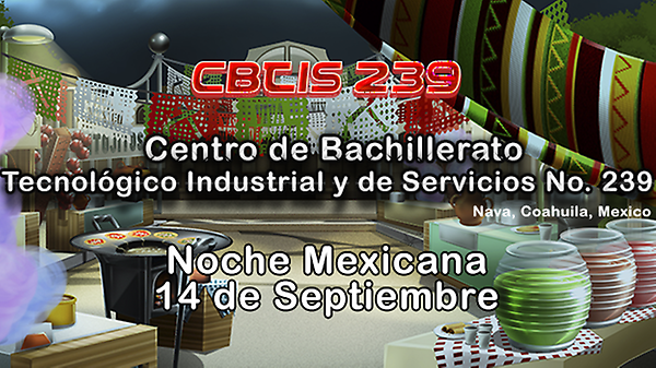 CBTis239's tweet photo. Noche mexicana. CBTis 239.
Te invitamos a celebrar la NOCHE MEXICANA.
EVENTO: https://t.co/9axe0LMr http://t.co/PTji0KRz