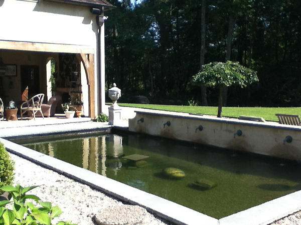 NormalAquatics's tweet image. The beautiful pond of one of Normal Aquatics' long time clients! #outdoorliving #pond #aquatics #koifish