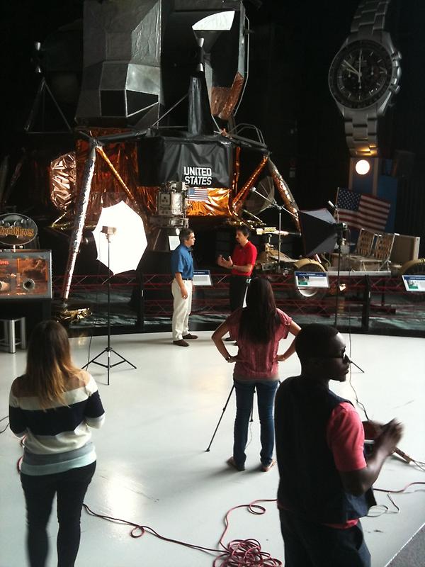 Finishing up our last vodcast shoot today...our tech challenge is coming to a #Makerspace near you!