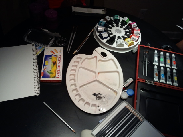 crazy art time with @skin_diamond..... crazy late inspiration attack! http://t.co/teSh2FTE<a class="tags" href="/tag/skin_diamond">@skin_diamond</a><a href="/tag/copromote"class="tags"><span>#copromote</span></a>