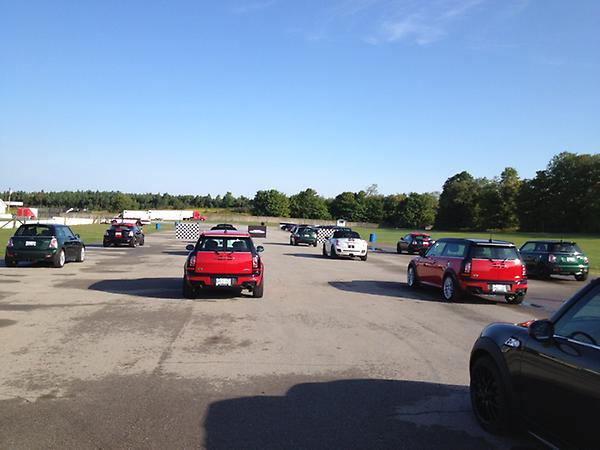 #MINI JCW Fun Day. Mixing business with pleasure today.