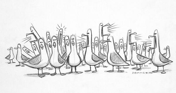 Pixar's tweet photo. There’s no “I” in “team," but there is in “MINE!” http://t.co/ISfilC5f