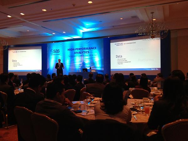 HectorCobo's tweet image. Evento #SAS #HighPerformanceAnalytics con una asistencia récord.