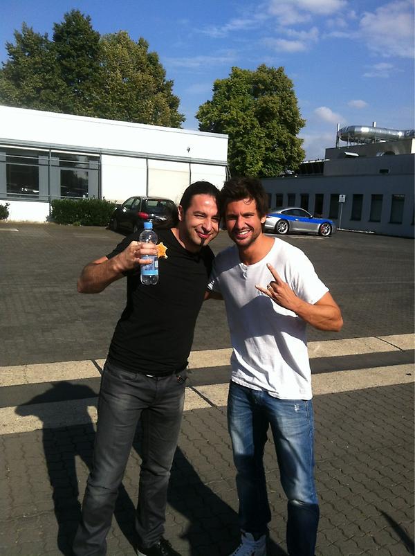 Dreh für die Bülent Ceylan Show...