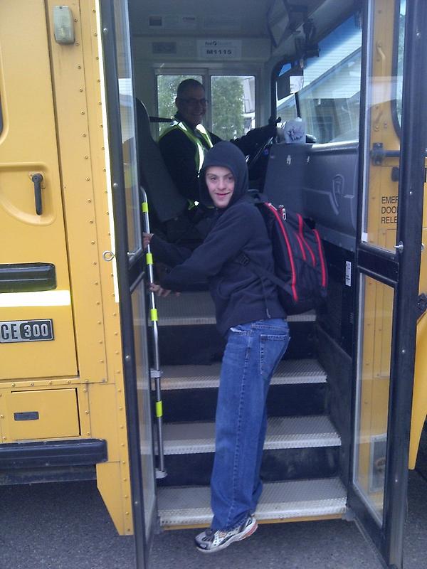 Bauml15's tweet photo. Ben's first day of high school today and I'm missing it! :( miss the kid more than anything #allgrownup http://t.co/MSHRbOSM