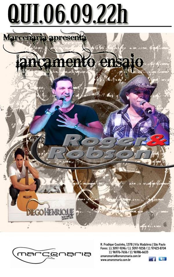 _MARCENARIA_'s tweet photo. @BlogdoQuesada dia 06/09 véspera de feriado, @rogererobson fará o ensaio geral, aberto ao publico! Vai ficar de fora? http://t.co/qhLWhzw6