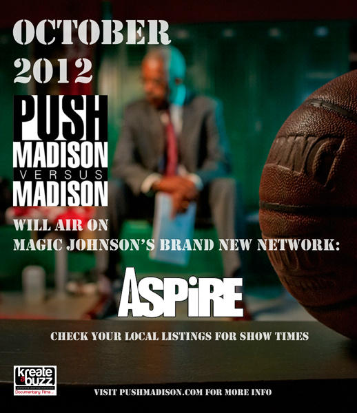 pushmadison's tweet image. PUSH airs on @espn Sat 9/8,1-3 and Sun,9/9 at 8am and 4pm. Also on PBS and Magic Johnson’s @tvASPIRE in Oct. Tune in!