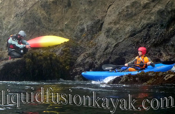 While out playing in the Whitewater of the Sea You are the entertainment, or watching it!  Join in on the fun!