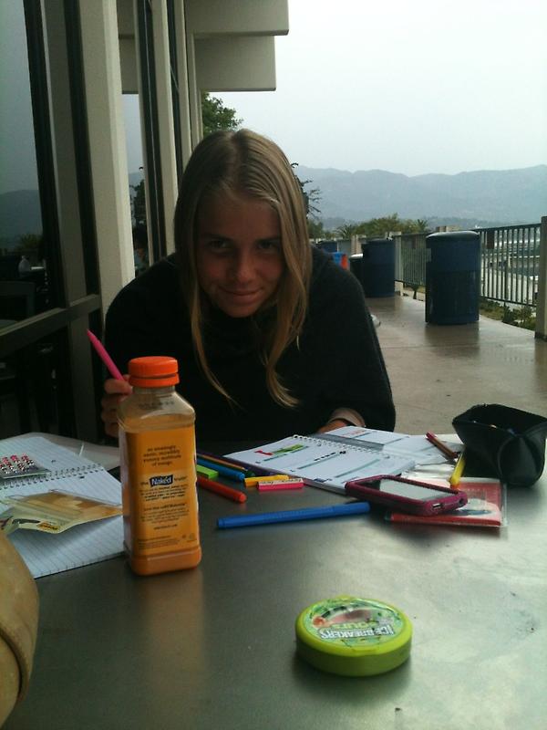 CarlssonMaja's tweet photo. Back to school #SBCC @AmandaHivander http://t.co/g4MduDUI