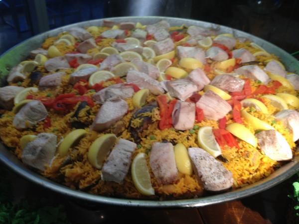 AtrioRestaurant's tweet photo. Paella at Atrio restaurant@ConradMiami http://t.co/4hvt1hKv