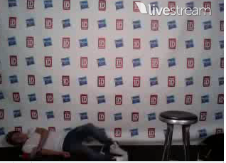 I don’t think he realized that he was still in the camera frame. You tried Niall, you tried