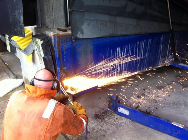 mdsiteservices's tweet photo. Out with the old http://t.co/xbLSIPFD
