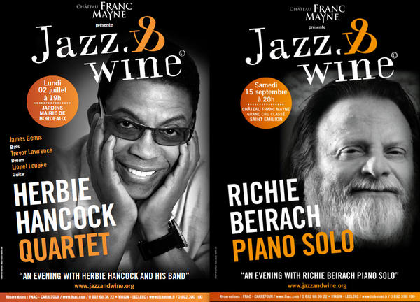 Juste pour vous RICHIE BEIRACH Piano Solo pour la clôture de « Jazz And Wine »
RDV Château Franc Mayne - 15 Sept - 20h