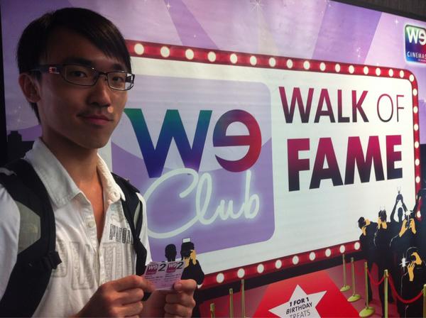 wecinemas's tweet photo. Say hi to WJ, winner of our #preview tickets to #RubySparks #WEClub Rewards http://t.co/UABmWuzV