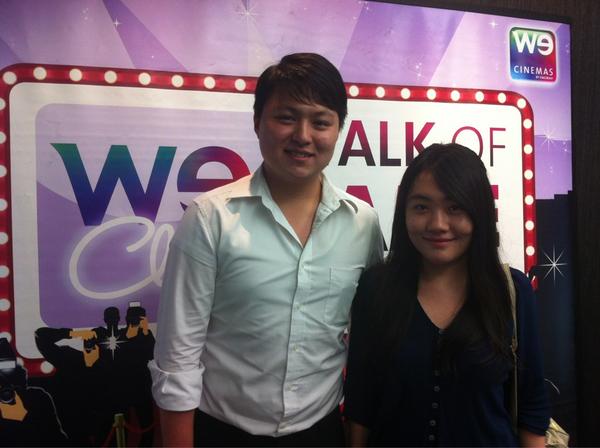 wecinemas's tweet photo. Say hi to Terence, winner of our #preview tickets to #RubySparks #WEClub Rewards http://t.co/muWZb4wm