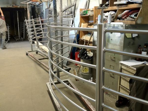 JWengineering's tweet image. Handrail for Trinity Square #nottingham