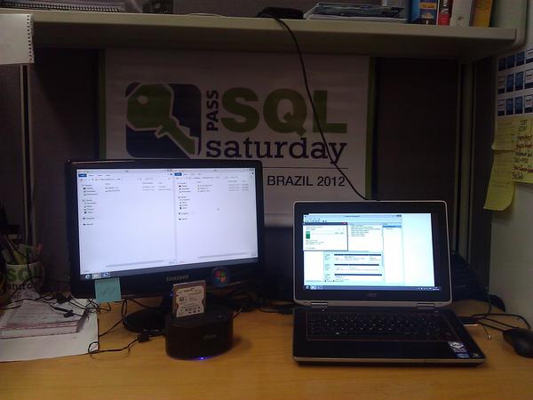 DiegoNogare's tweet image. #WindowsToGo em HD externo pra suportar VMs de #SQL2012 \o/