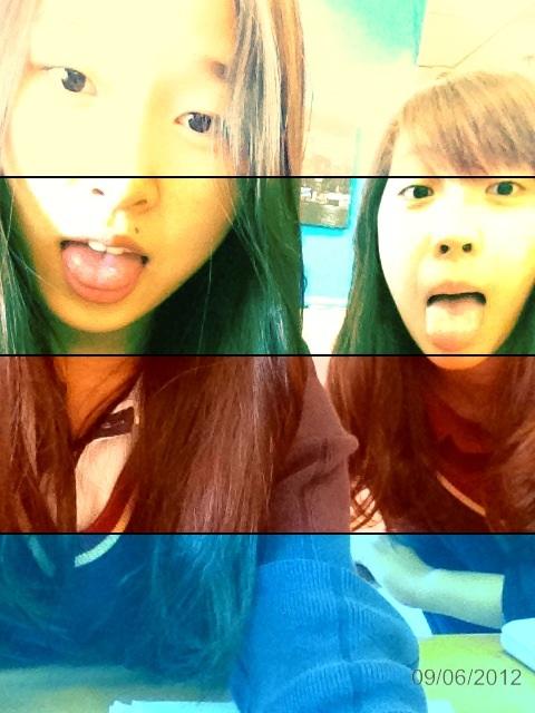 sohyunkim11's tweet photo. Tiring day today...... Feeling lucky to just have my friends around <3 http://t.co/B3ayUVmv