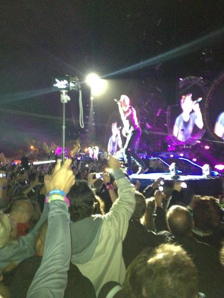 Coldplay live