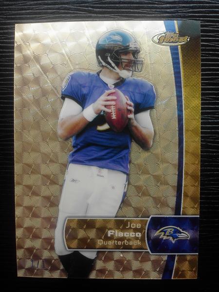 Mr0264's tweet photo. @topps_support @bearsgrowl @SamB82 

2012 Finest Joe Flacco 1/1 Superfractor http://t.co/UXEehNHg