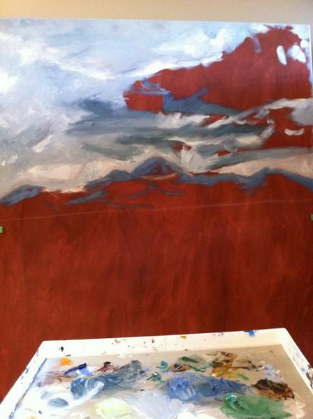 paintisskin's tweet photo. The start of something completely different. http://t.co/335rXhtU
