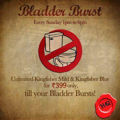 ishafire's tweet image. :) RT @BombilTimes: #BombilSunday “@HeadquartersInd: Weekend is here! How about #BladderBurst with some chilled beer? http://t.co/2au4RDO8”