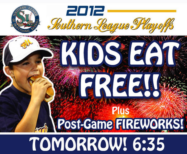 BiscuitBaseball's tweet image. Biscuits &amp;amp; BayBears meet for Game 3 of the Division Playoffs TOMORROW at 6:35! Visit bit.ly/OP2r49 for tix.