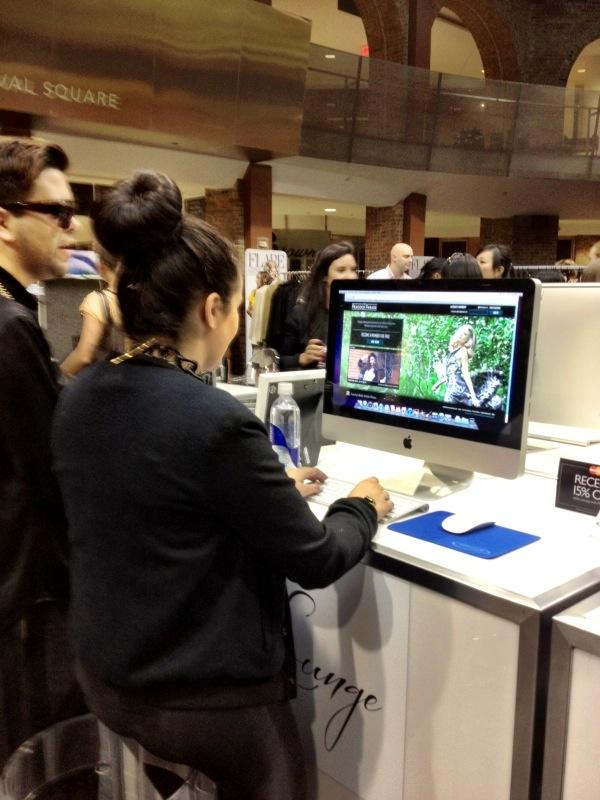 FNO_Toronto's tweet photo. Did you stop by the @PeacockParade e-commerce hub last night? How was it? Buy anything? cc: @MasterCardCA http://t.co/B2hpXY27