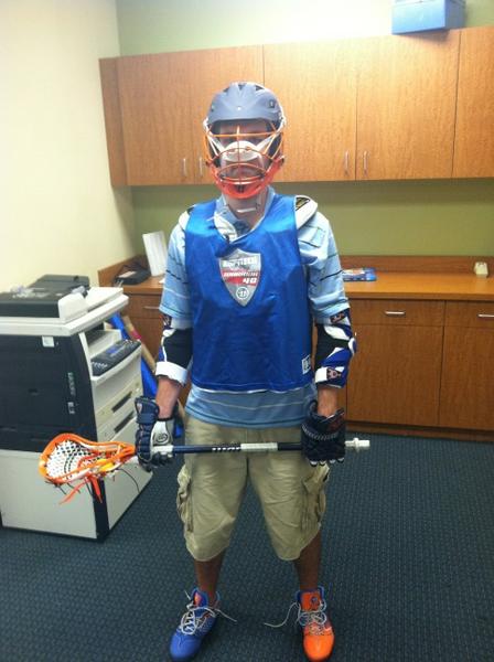 drewwardlow's tweet image. What happens when ESPN mails me @RL_cooljay Warrior 40 gear. @TrevorSJones @GBice44  #sidelineswap.com #smallhead