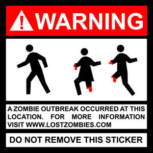 Any of my followers who back my Kickstarter for $5 or more will get 5 #Zombie Outbreak Stickers kck.st/Qw1lGg