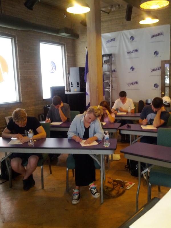 Savilion's tweet image. RT @WallStrizzle1: Love that my young people in my #UNITWhy? Hip Hop course are sooo focused taking their final #Yep