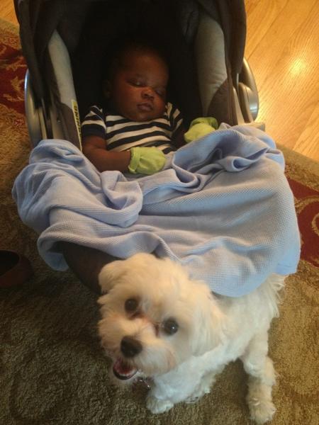 K_LIVE_'s tweet photo. Tis is “@PlayWright_RSol: Is that Sir.Carter ...&amp; his body gaurd?? RT @K_Live_: Baby sitter http://t.co/iXTqlPf3”
