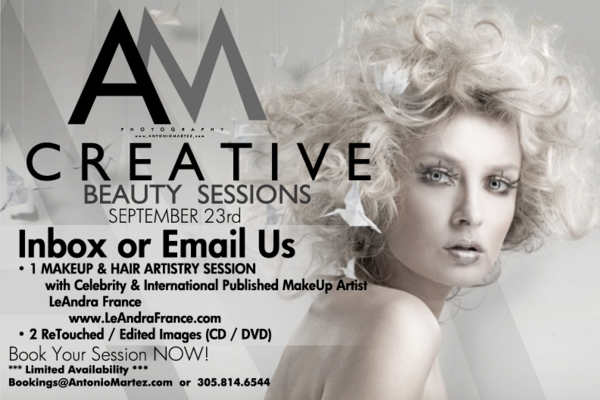 AntonioMartez's tweet photo. #FW2012 CREATIVE BEAUTY SESSION - 9/23 w/ Antonio Martez Photography - Email Us or Call Studio: 305.814.6544 #RETWEET http://t.co/Wry7UjLZ