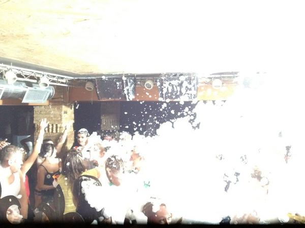 DjPrestigeUk's tweet photo. Foam party goin off tonight #malia2012 http://t.co/J8Pc9QrV
