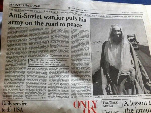 mohmand786's tweet photo. Unbelievable... MT @crazyyafai: Pls read headline of what western media said about #OBL back then http://t.co/uvebEuPP #duplicity