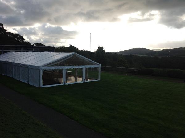 Wedding Marquee @ St Davids college Llandudno