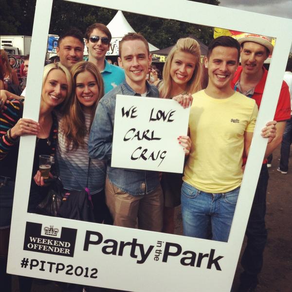 coloursofficial's tweet image. They love @carlcraignet at #PITP2012!