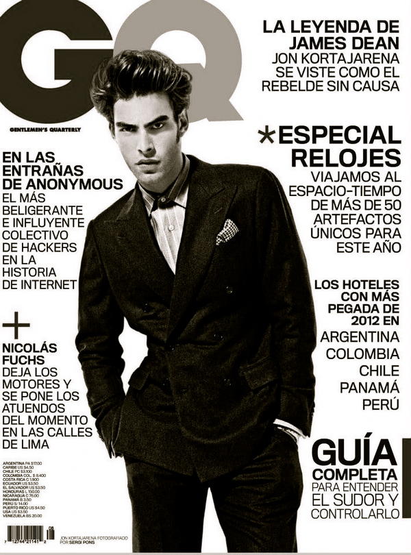 jonkortajarena's tweet photo. Jon Kortajarena for GQ cover http://t.co/zBfJJsPm
