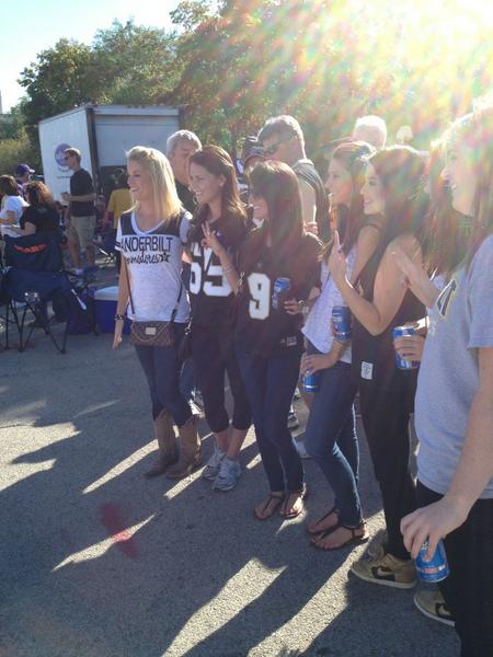 BobPajor's tweet image. Tailgating at the Vanderbilt vs NW. Uncle buckle