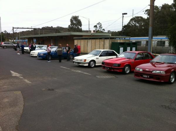BCOAA's tweet photo. Good turn out at the meet point for BBDO http://t.co/agSwUJCO